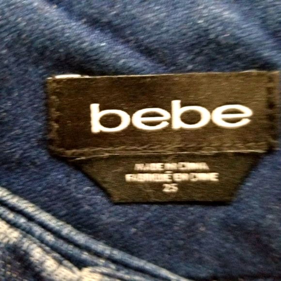 Bebe High Waist Shorts size 25 - Picture 3 of 3